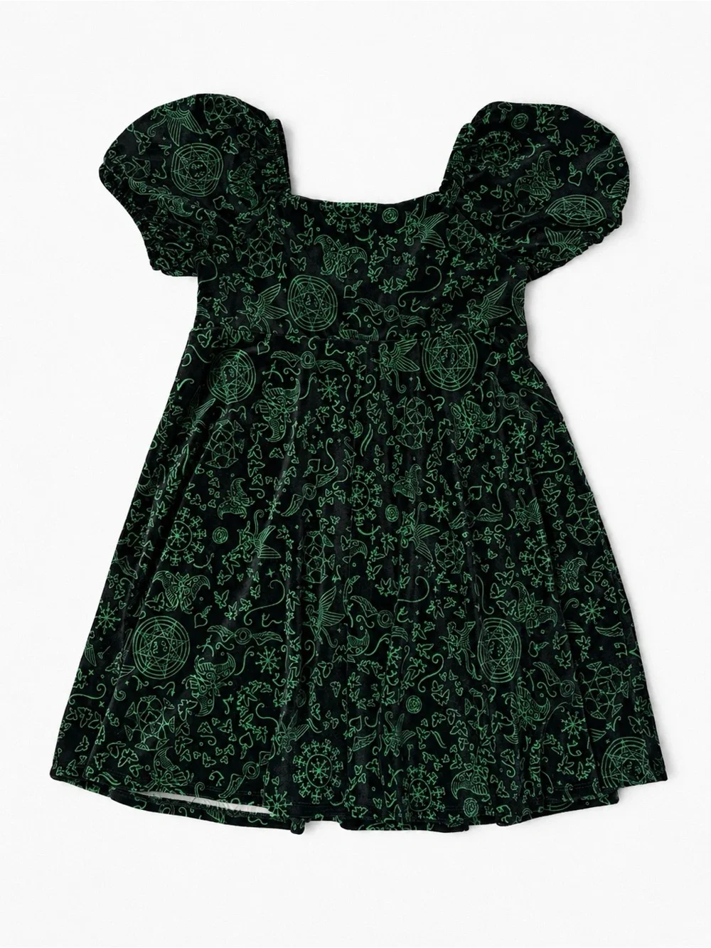 Wicked A Collection from Paul Tazewell Girls Graphic Fit & Flare Dress Size 8